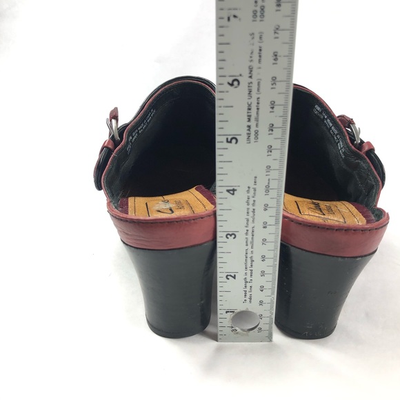 Clarks Women’s Artisan Clog Leather Heel Mule Size 9.5M - Picture 15 of 15